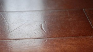 Removing Scratches and Dents in Hardwood Floors