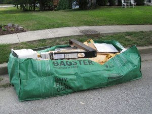 Using The Bagster for Renovation Work